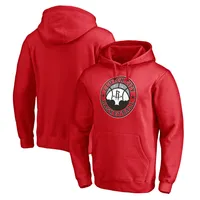 Fanatics Rockets Post Up Hometown Fitted Pullover Hoodie - Men's