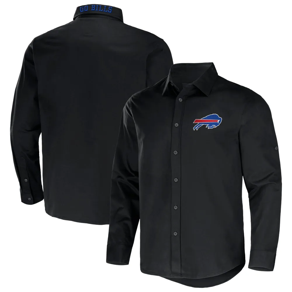 NFL x Darius Rucker Collection by Fanatics Bills Convertible Long Sleeve Button-Up Shirt - Men's