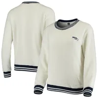 Concepts Sport Seahawks Granite Knit Pullover Sweatshirt - Women's