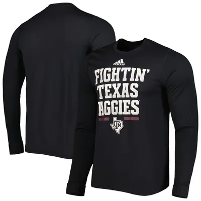 adidas Texas A&M Alternate Uniform Long Sleeve T-Shirt - Men's