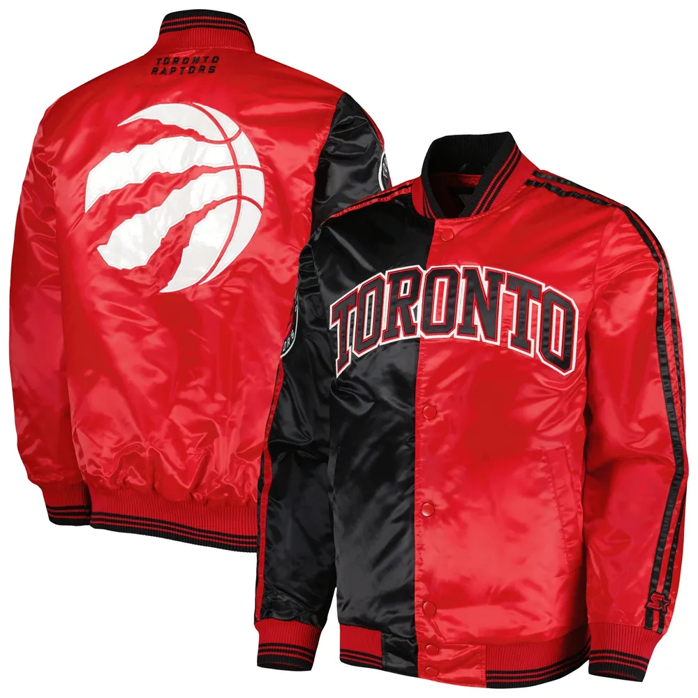 Starter Raptors Fast Break Full-Snap Jacket - Men's