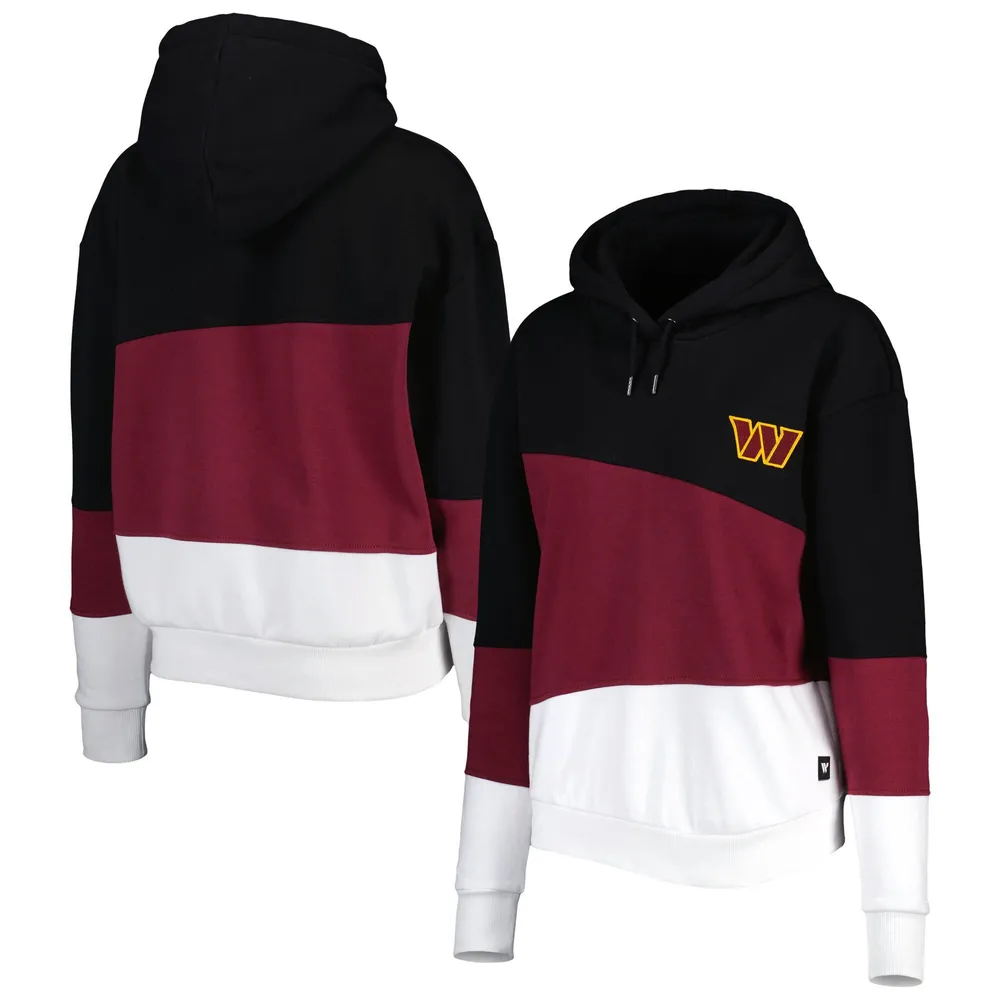 New Era Black Washington Commanders Fleece Pullover Hoodie