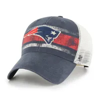 47 Brand Patriots Interlude MVP Trucker Snapback Hat - Men's