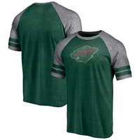 Fanatics Wild Two-Stripe Raglan T-Shirt - Men's