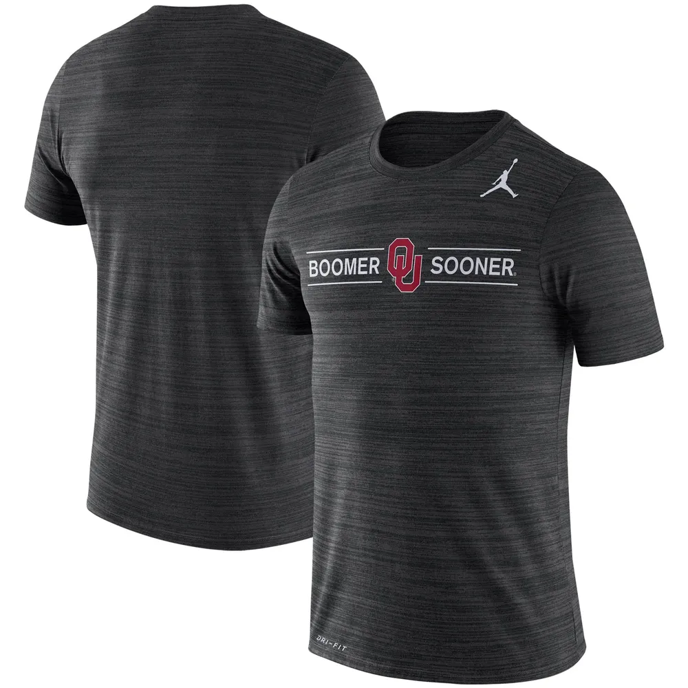 Jordan Oklahoma Velocity Legend Logo T-Shirt - Men's