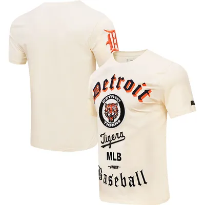 Pro Standard Tigers Cooperstown Old English T-Shirt - Men's