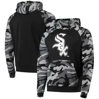 Forever Collectible White Sox Raglan Pullover Hoodie - Men's