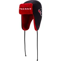 New Era Texans Helmet Head Trapper Knit Hat - Men's