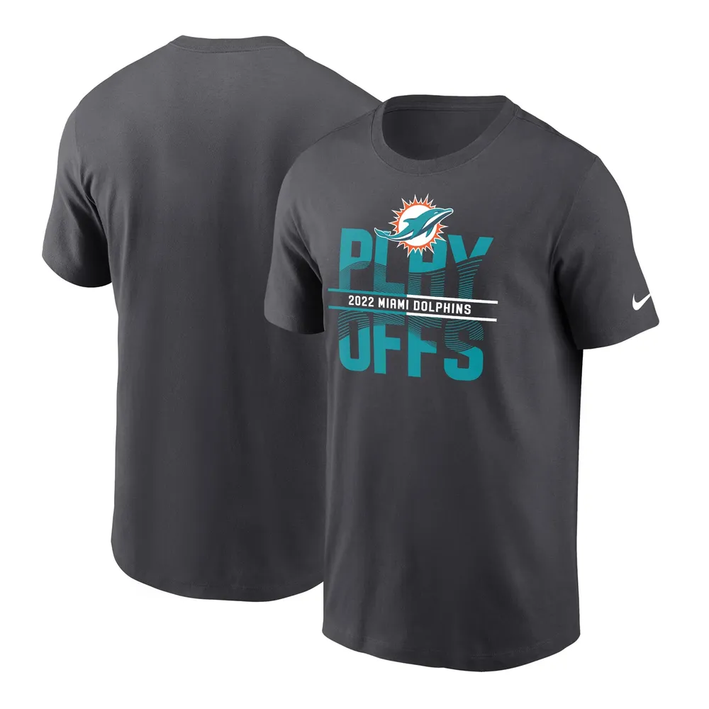 Nike Dolphins 2022 Playoffs Iconic T-Shirt - Men's