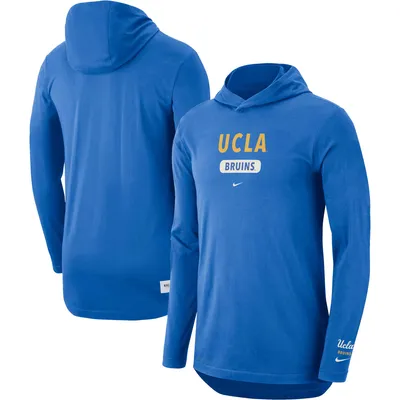 Nike UCLA Team Stack Long Sleeve Hoodie T-Shirt - Men's