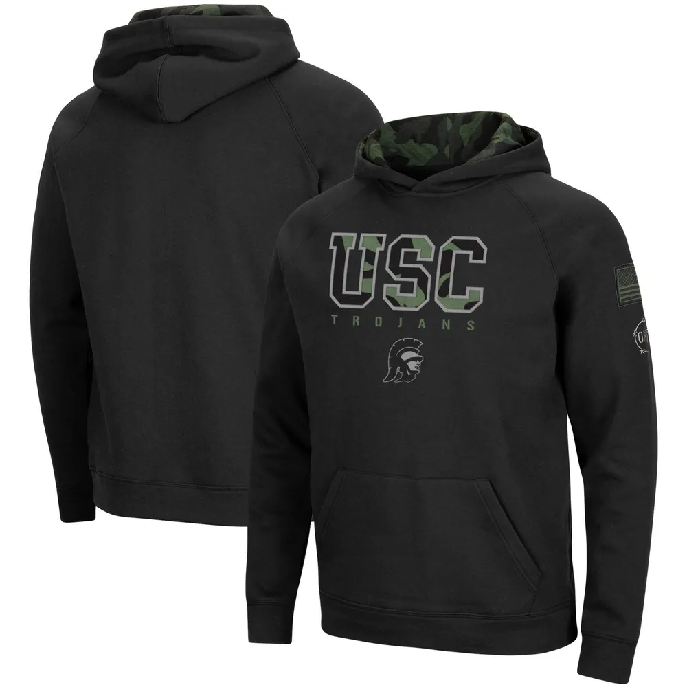 Colosseum USC OHT Raglan Pullover Hoodie - Men's