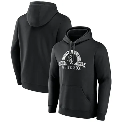 Majestic White Sox Utility Pullover Hoodie - Men's