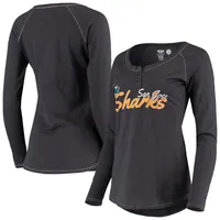 Concepts Sport Sharks Captivate Raglan Long Sleeve T-Shirt - Women's