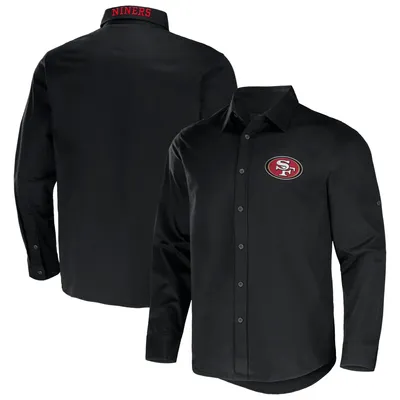 NFL x Darius Rucker Collection by Fanatics 49ers Convertible Long Sleeve Button-Up Shirt - Men's