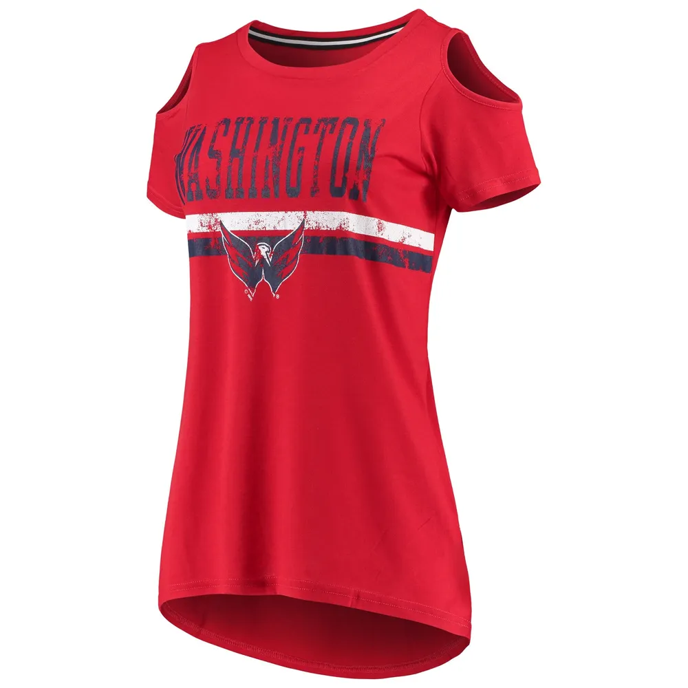 G-III Capitals Clear The Bases Scoop Neck T-Shirt - Women's