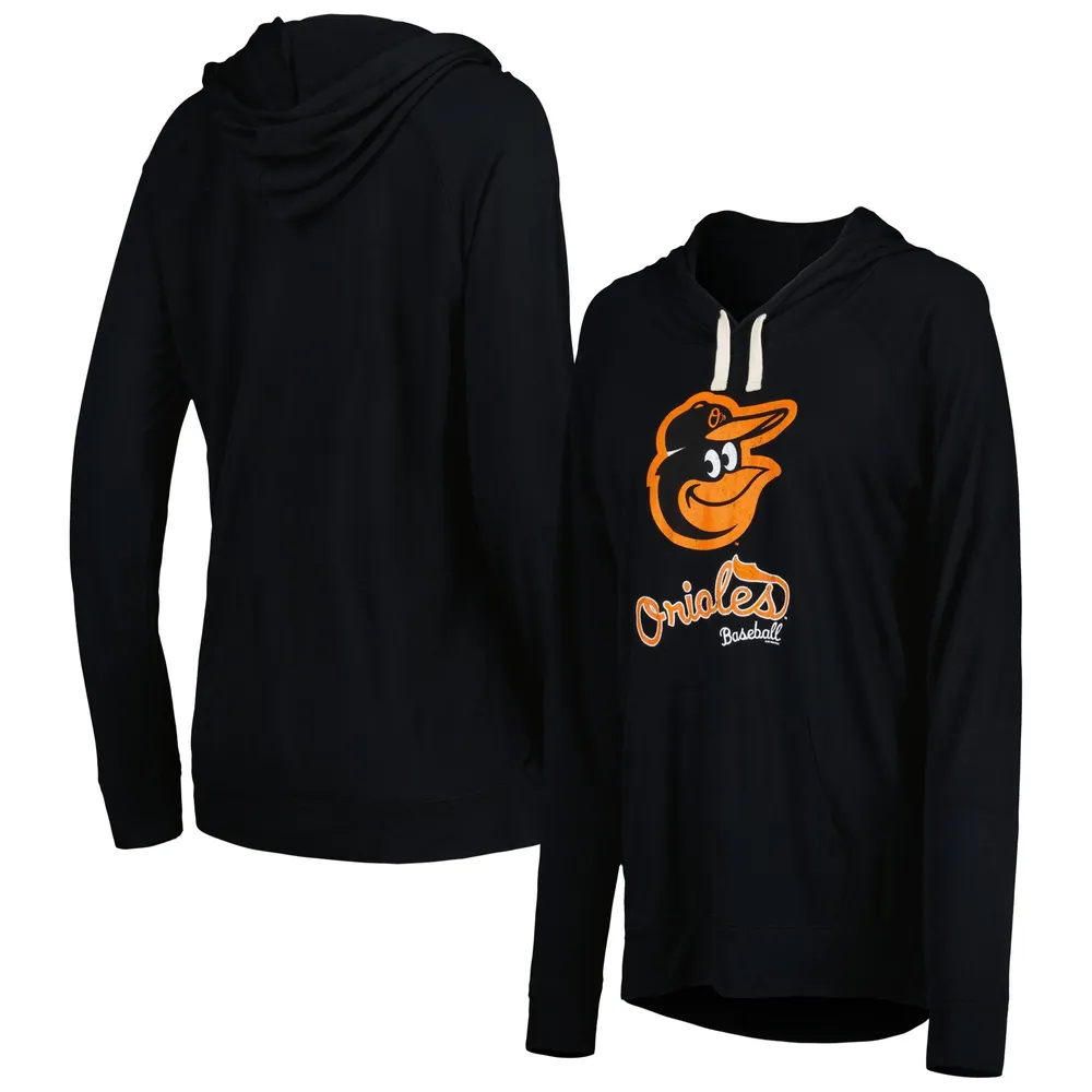 Touch Orioles Pre-Game Raglan Pullover Hoodie - Women's