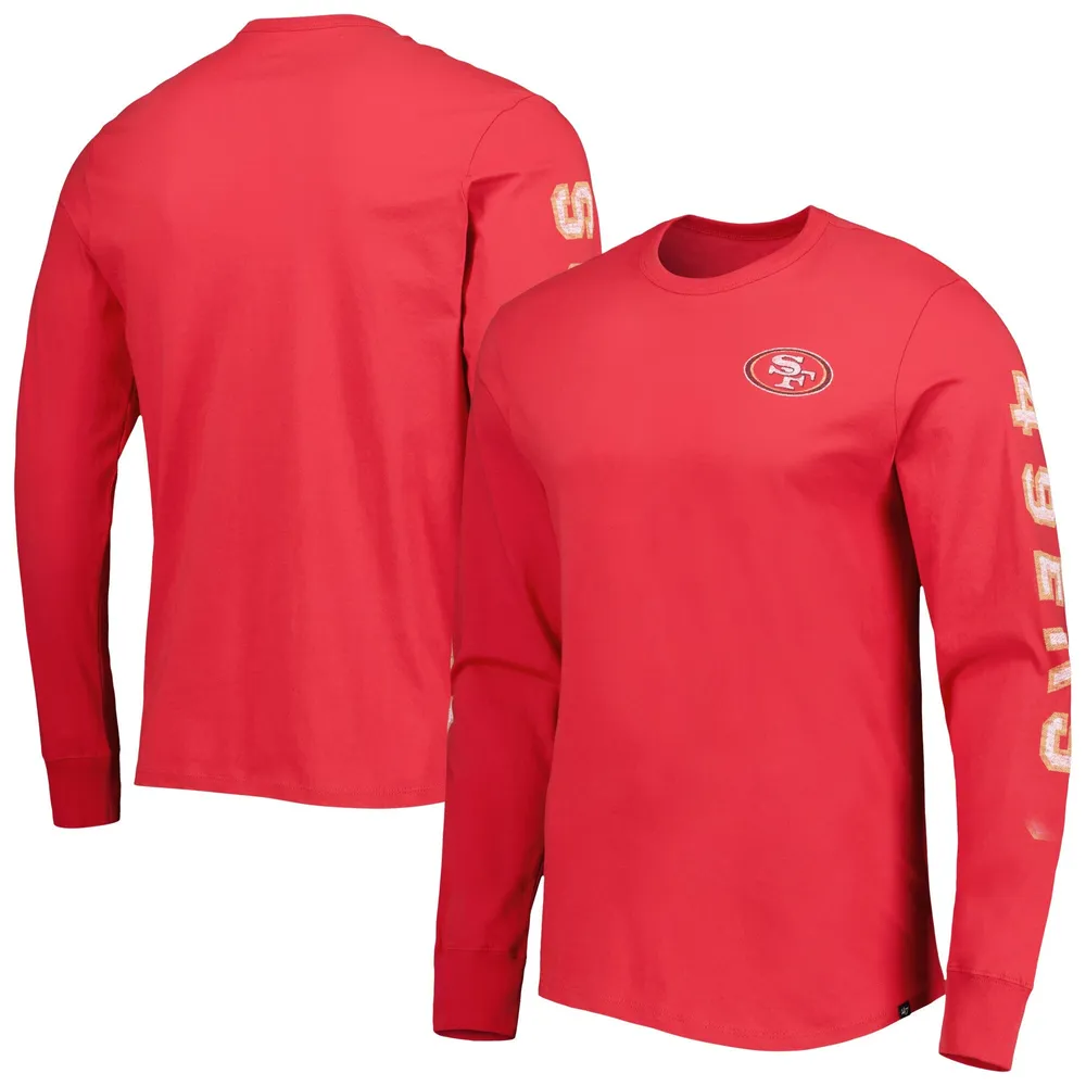 47 Brand 49ers Franklin Long Sleeve T-Shirt - Men's