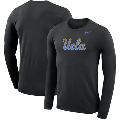 Nike UCLA Legend Wordmark Long Sleeve T-Shirt - Men's