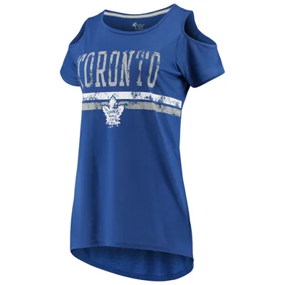 G-III Maple Leafs Clear The Bases Scoop Neck T-Shirt - Women's