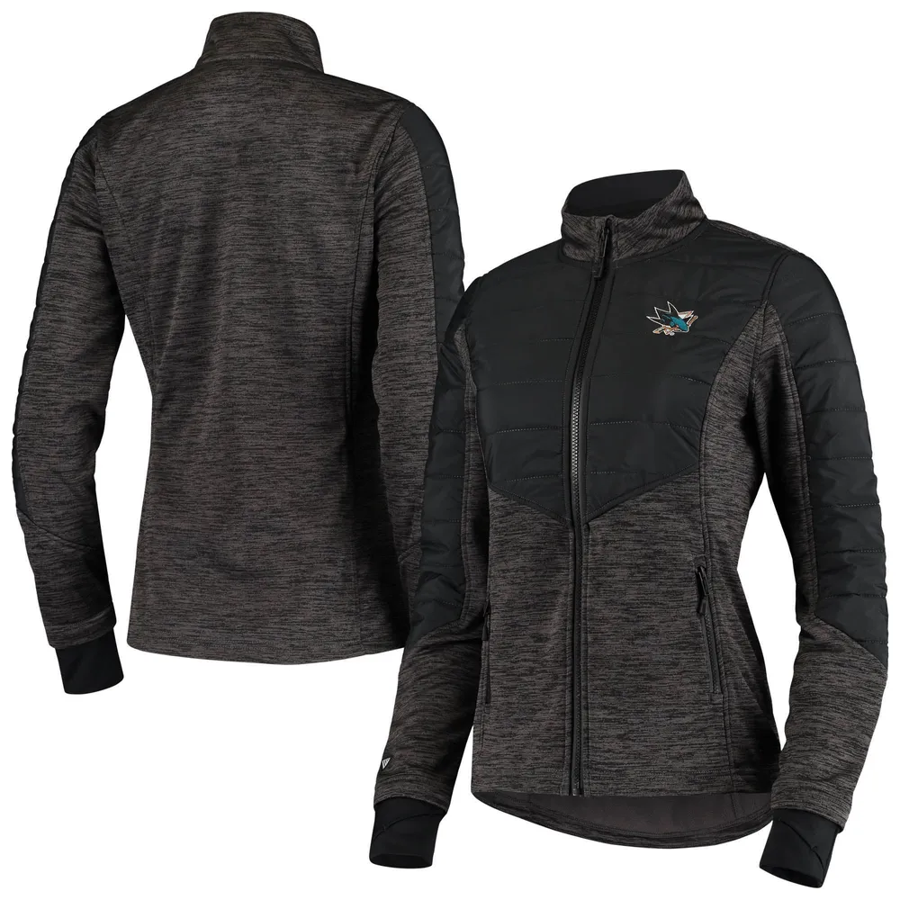 Levelwear Sharks Repeat Sapphire Space Dye Full-Zip Jacket - Women's