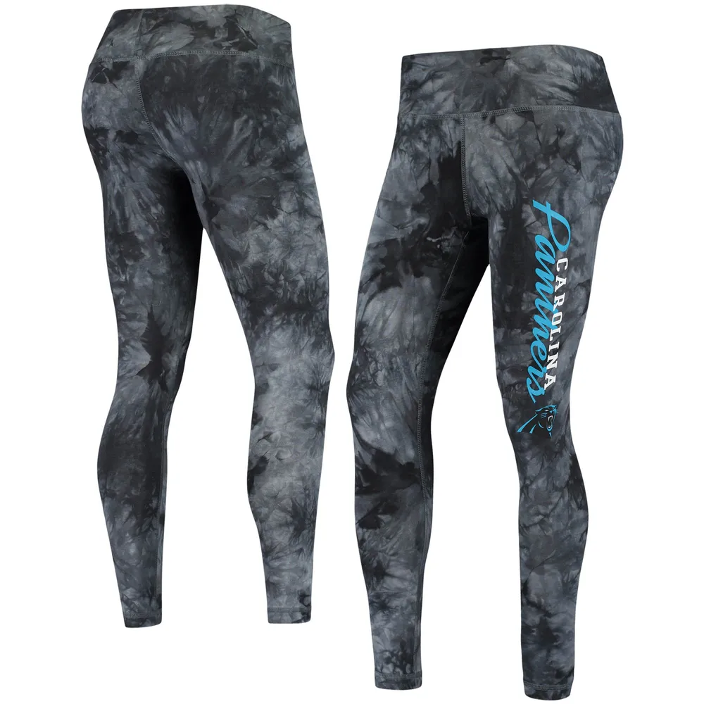 Concepts Sport Panthers Burst Tie-Dye Leggings - Women's