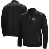 Colosseum Auburn OHT Commo Fleece Quarter-Zip Jacket - Men's