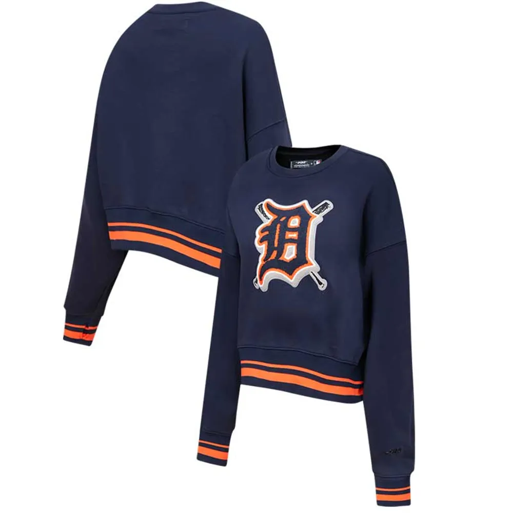 Pro Standard Tigers Mash Up Pullover Sweatshirt - Women's