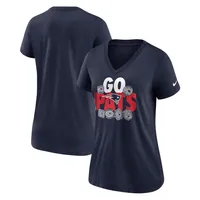 Nike Patriots Hometown V-Neck T-Shirt - Women's