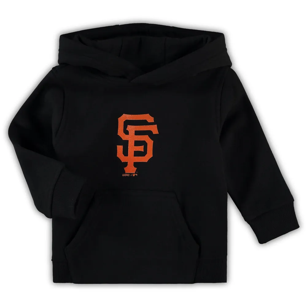 Outerstuff Youth Black San Francisco Giants Team Primary Logo Pullover Hoodie