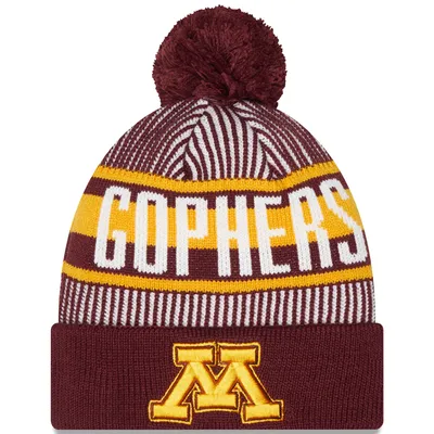 New Era Minnesota Logo Striped Cuff Knit Hat - Men's