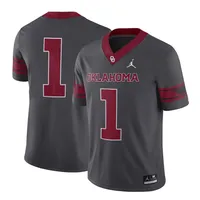 Jordan Oklahoma Nike #1 Alternate Game Jersey - Men's