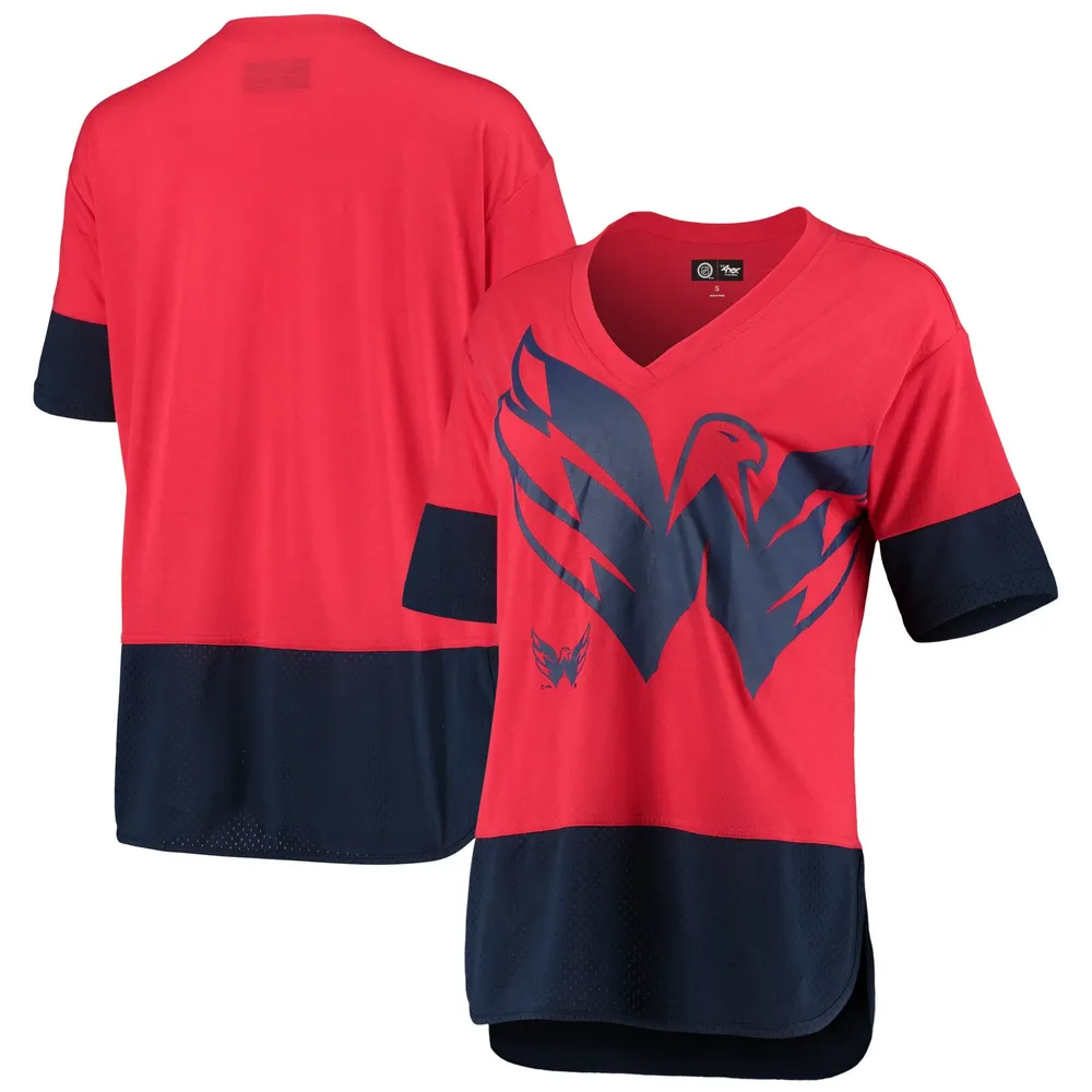 G-III Capitals 1st Place V-Neck T-Shirt - Women's