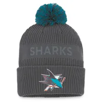 Fanatics Sharks Authentic Pro Home Ice Knit Hat - Men's