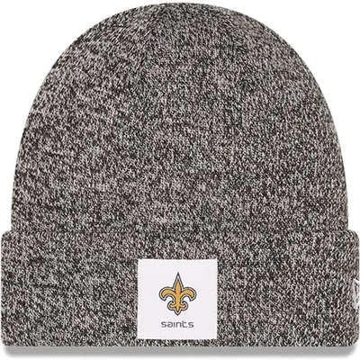 New Orleans Saints '47 Bering Cuffed Knit Hat with Pom - Black