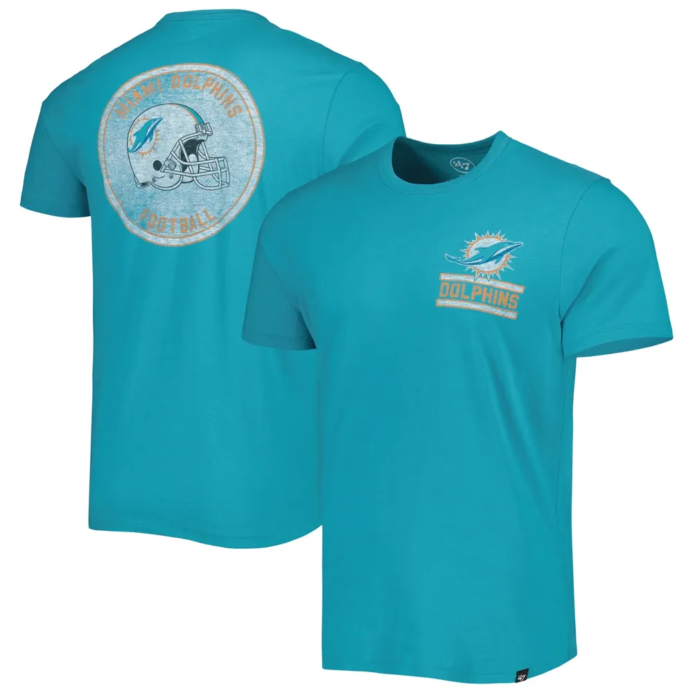 47 Brand Miami Dolphins Tee - Teal Blue - Large