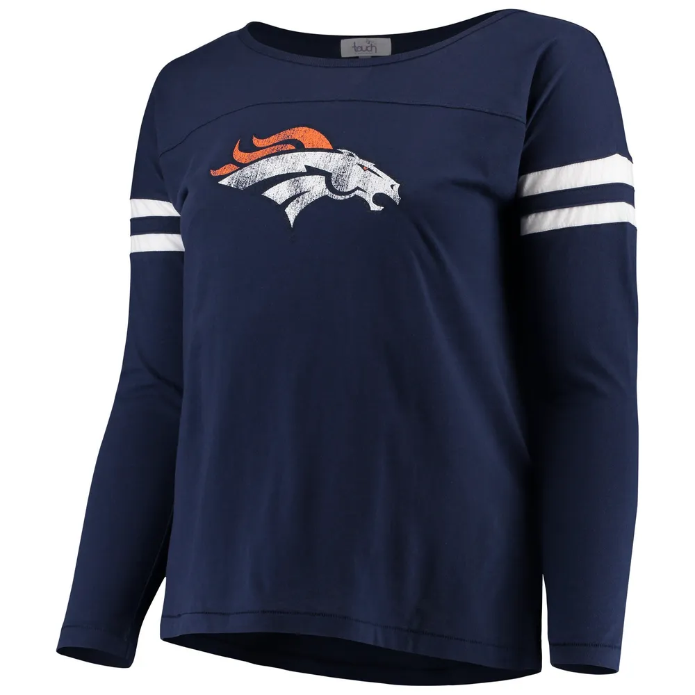 Touch Broncos Plus Free Agent Long Sleeve T-Shirt - Women's