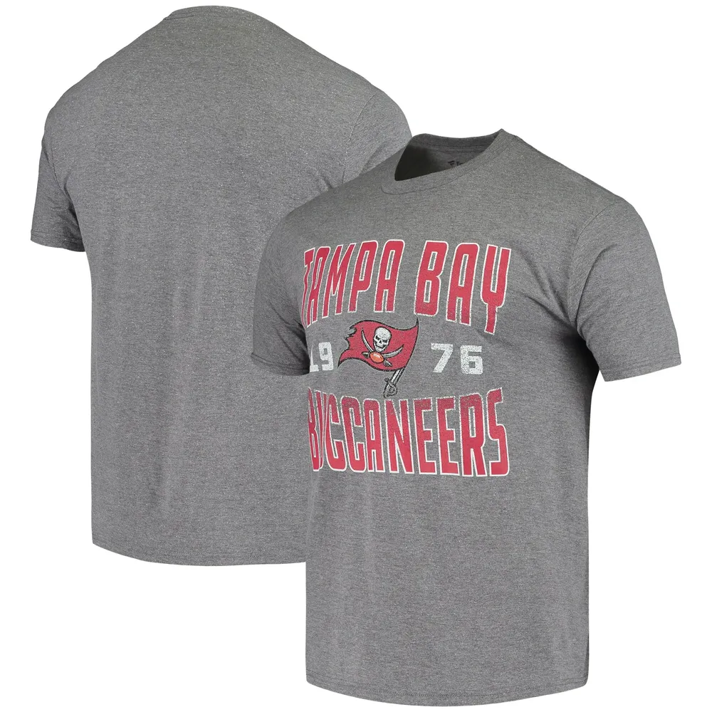 Fanatics Buccaneers Antique Stack Throwback T-Shirt - Men's