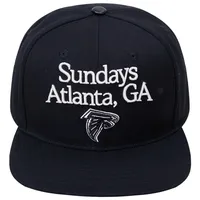 Pro Standard Falcons Sundays Wool Snapback - Men's