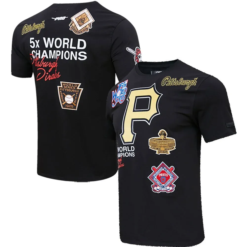 Pro Standard Pirates Championship T-Shirt - Men's