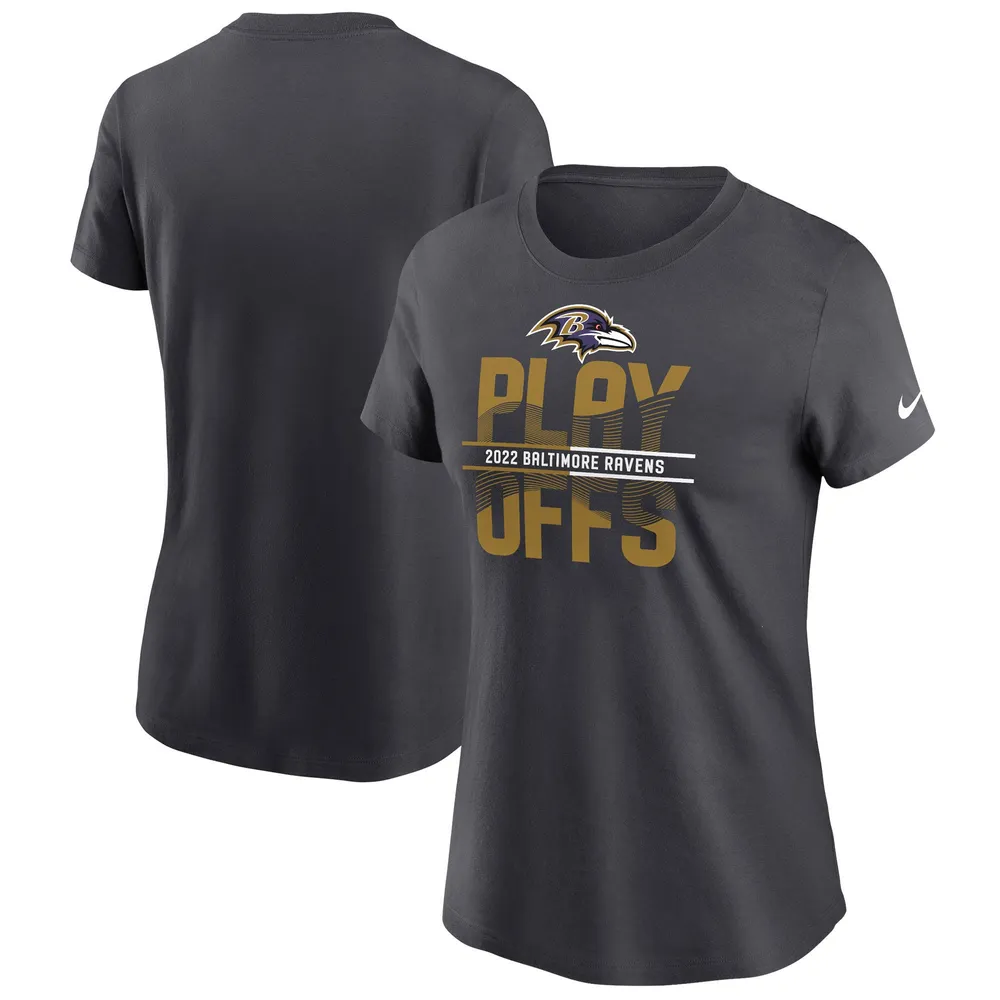 Nike Ravens 2022 Playoffs T-Shirt - Women's