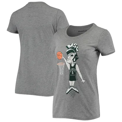 Homefield Michigan State Vintage Basketball T-Shirt - Women's