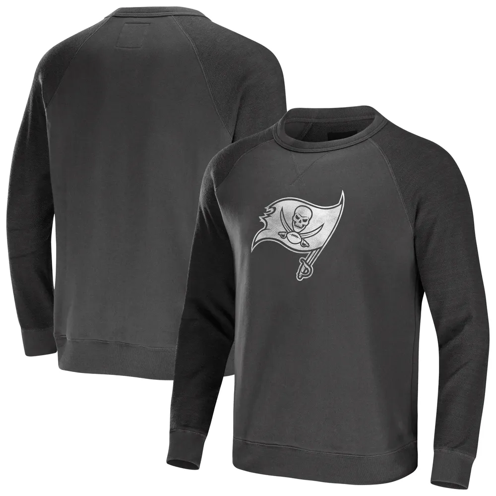 NFL x Darius Rucker Collection by Fanatics Buccaneers Raglan Fleece Pullover Sweatshirt - Men's