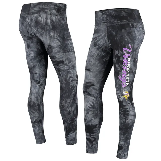 Concepts Sport Titans Burst Tie-Dye Leggings - Women's