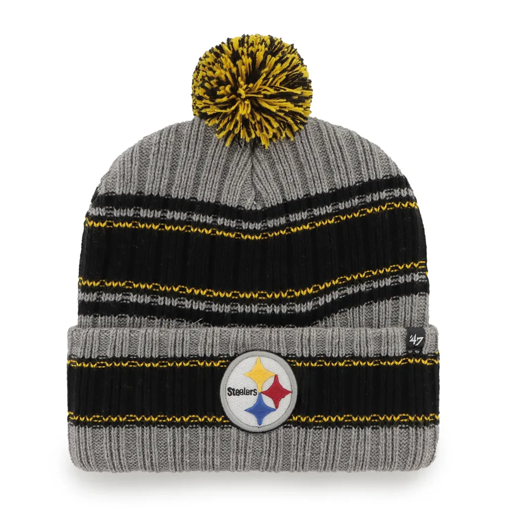 47 Brand Steelers Rexford Knit Hat - Men's