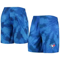 Forever Collectible Blue Jays Tie-Dye Training Shorts - Men's