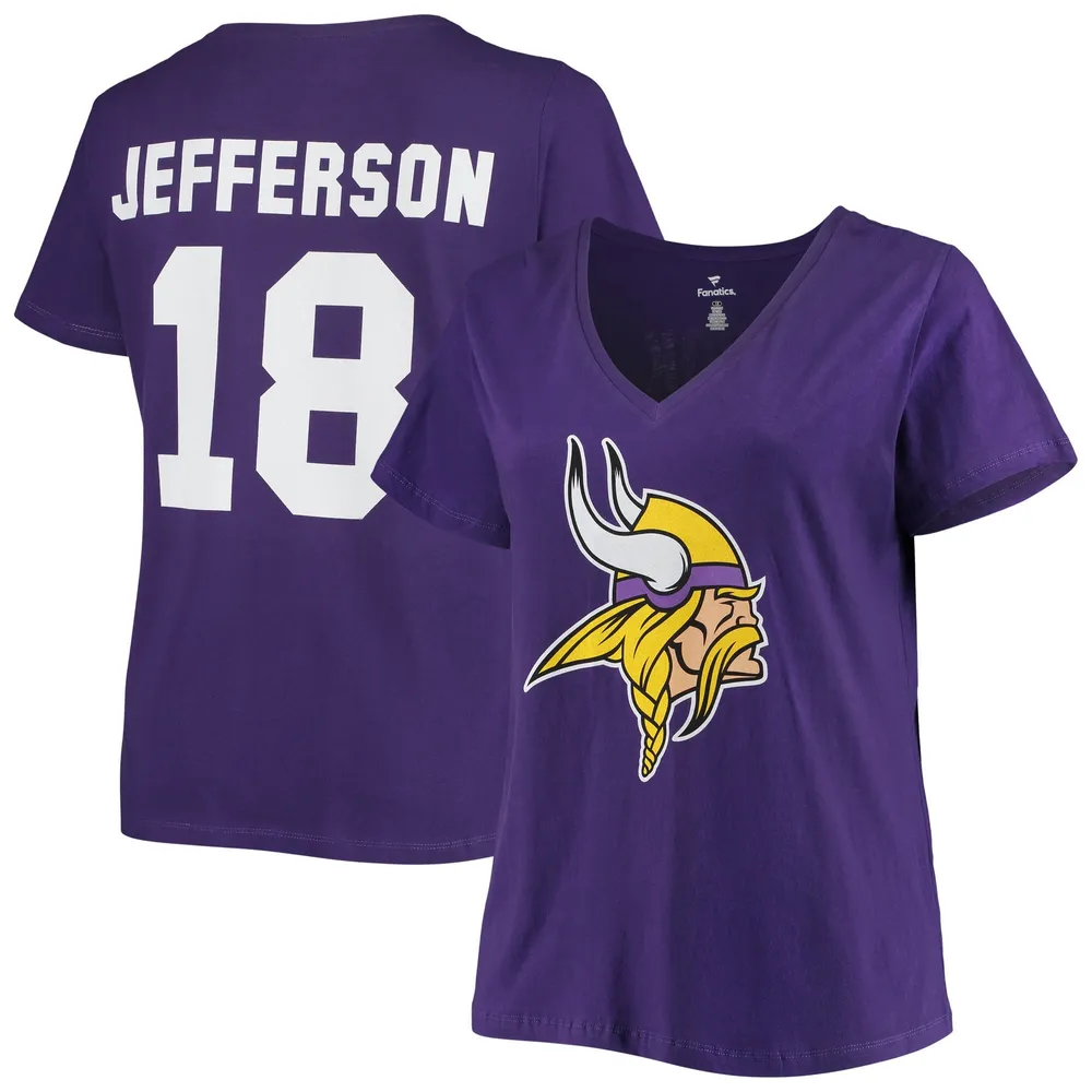 Fanatics Vikings Plus V-Neck T-Shirt - Women's