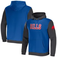 NFL x Darius Rucker Collection by Fanatics Bills Colorblock Pullover Hoodie - Men's