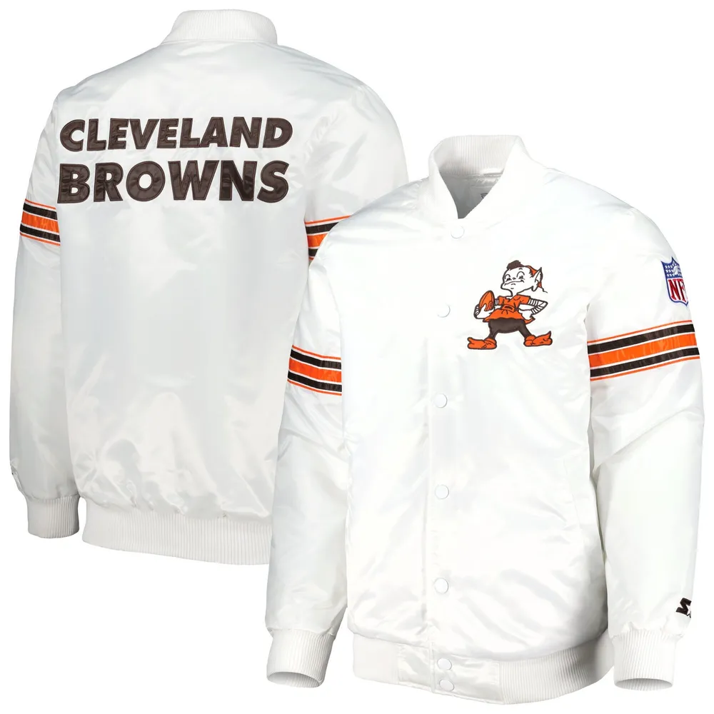 Starter Browns The Power Forward Full-Snap Jacket - Men's