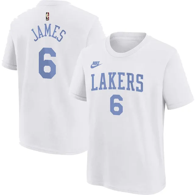 Youth Los Angeles Lakers Nike Light Blue 2021/22 City Edition Courtside  Heavyweight Moments Long Sleeve T-Shirt