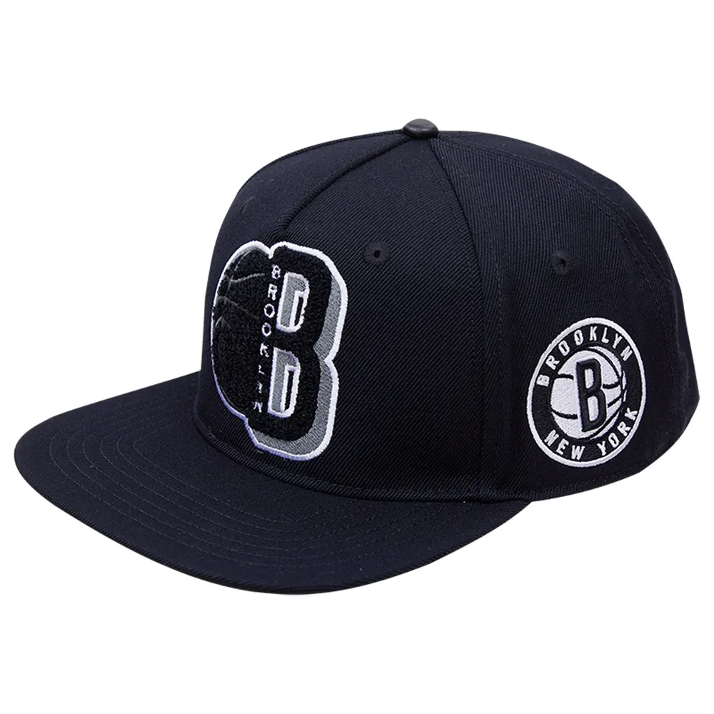 Pro Standard Nets Mashup Logos Snapback Hat - Men's